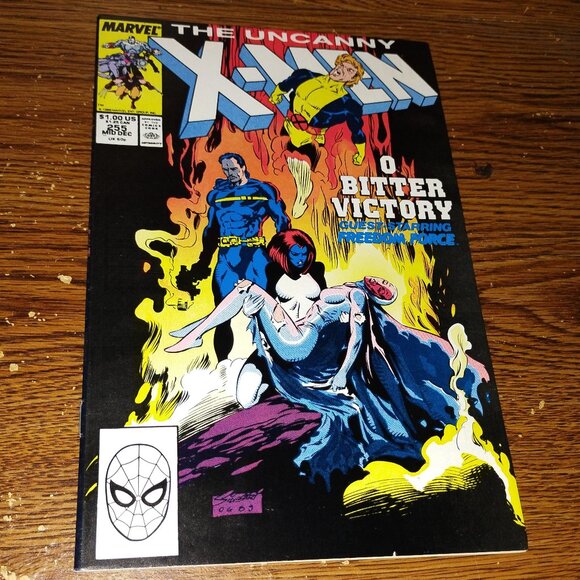 Uncanny X-Men #253 (Marvel comics, 1989) - Picture 1 of 3